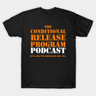 TCRP podcast logo - accessories and T-Shirt